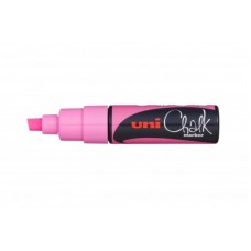 Μαρκαδόρος Κιμωλίας Uni Chalk Marker Fluo Pink_CM140130